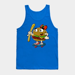 Burger Skate Tank Top